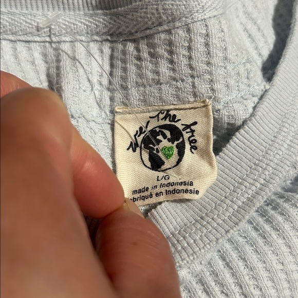 We The Free Blue Long Sleeve Dress - Picture 5 of 7